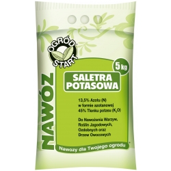 Saletra potasowa - nawóz potasowy 5kg - Ogród Start